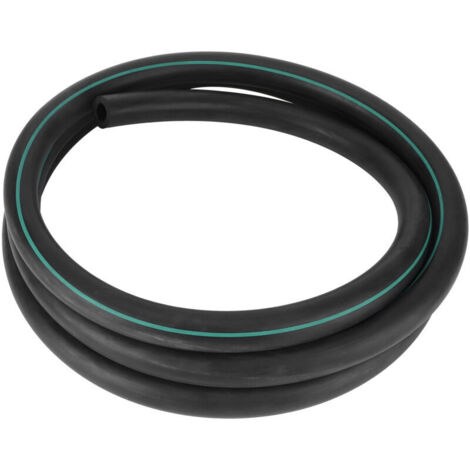Tubo flessibile in gomma nera per latte, accessorio per bestiame per mungitrice G3/8, tubo del latte