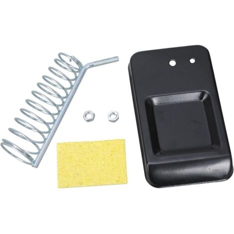 Supporto portatile per saldatore, porta stagno, spugna per saldatura, saldatore elettrico (1/4)