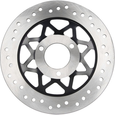 Rotore del freno a disco, disco freno diametro 260 mm, montaggio a 3 fori, frenata sensibile per motociclette e veicoli elettrici (1/4)