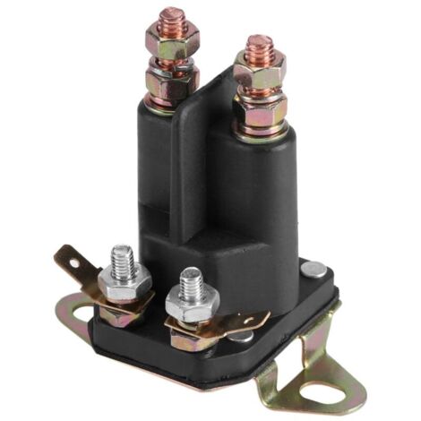 Solenoide di avviamento universale a 4 poli 12V per MTD 109946 146154 1753539 AM138497 (33-334) (1/4)