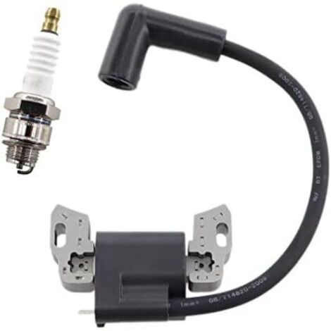 Bobina di accensione con candela per 593872 799582 798534 compatibile con motore Briggs & Stratton 08P500 08P600 093J02 09P600 09P700 08P502 09P602 09P702 550E-550EX