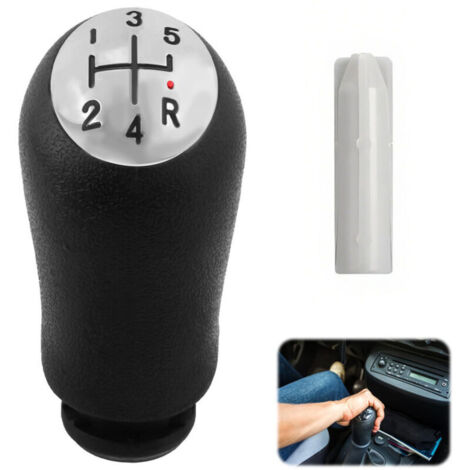 Pomello del cambio a 5 marce per Clio III, Megane 2, Laguna 2, Clio 4, Mk2, Scenic Mk2, pomello del cambio manuale a 5 marce con adattatore (1/4)