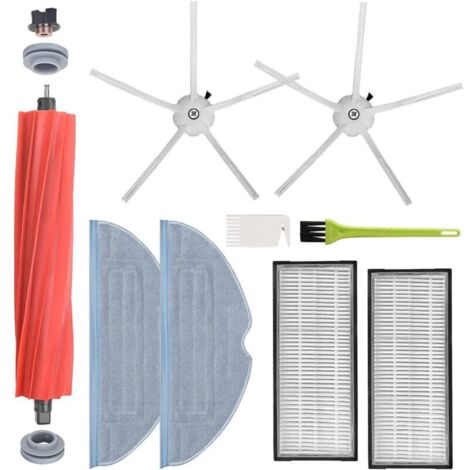 Accessori per robot aspirapolvere Roborock S7 S7 Plus S7+ S7 Maxv Ultra T7S T7S Plus, pezzi di ricambio tra cui spazzola principale, panni per la pulizia, filtri HEPA, spazzola laterale, (1/4)
