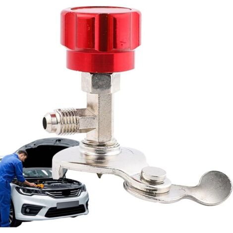 Strumenti per il riempimento del refrigerante per impianti di condizionamento dell'aria - Strumenti per il riempimento del refrigerante, apriscatole, raccordo per il riempimento del refrigerante, adat (1/4)