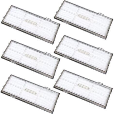 Set di 6 filtri HEPA di ricambio compatibili con gli aspirapolvere robot Roborock S8/S8+/S8 Pro Ultra/S7/S7 MaxV/S7 MaxV Ultra/S7 Max Ultra, kit di accessori per filtri di ricambio (1/4)