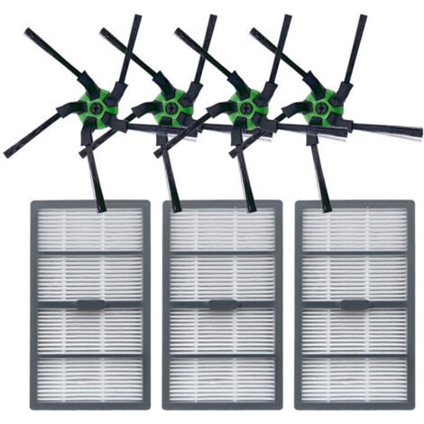 Accessori per robot aspirapolvere iRobot Roomba S9 e S9 Plus: kit di filtri e ricambi inclusi per iRobot Roomba S9 (4 spazzole laterali, 3 filtri). (1/4)