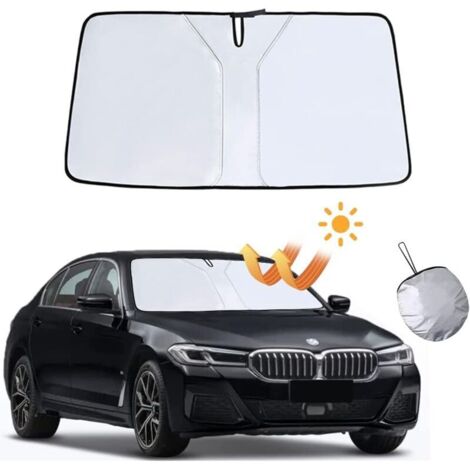 Parasole anteriore per interni auto, parasole anteriore universale per auto, parasole per parabrezza auto, parasole anteriore pieghevole per auto (136 65)