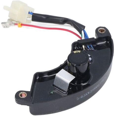 Regolatore di tensione AVR universale per generatori diesel/benzina monofase da 5-6,5 kW, 220 V, a forma di mezzaluna.