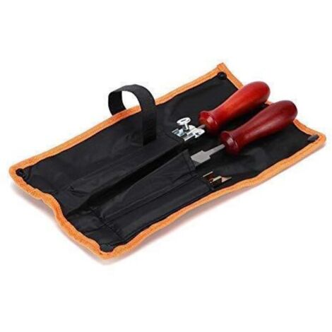 Affilacatene, lima per livellamento, barra guida, misuratore di profondità catena, lime per seghe, utensili manuali, set di ricambi, affilacatene, accessori (1/4)