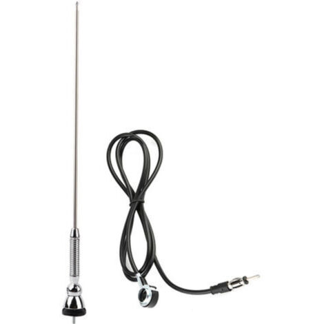 Autoradio universale da 18,5 pollici per tetto, parafango, antenna AM/FM, girevole a 180°. (1/4)