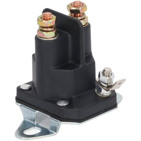 Relè solenoide di avviamento motore a 3 poli da 12 V 435097 Relè solenoide per tosaerba MTD 109946 146154 T1200 Relè solenoide di servizio (1/4)