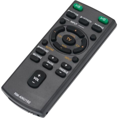 Telecomando di ricambio RM-ANU192 -VINABTY- compatibile con i seguenti telecomandi per soundbar Sony: RM-ANU192 HT-CT60BT SA-CT60BT RM-ANU191 HT-CT60 SA-CT60 SS-WCT60 HTCT60BT SACT60 HTCT60 (1/4)