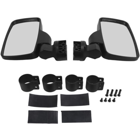 Specchietto retrovisore per UTV, specchietti in vetro ABS per UTV, specchietti laterali grandangolari per UTV Mule