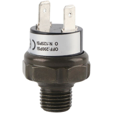 Interruttore universale per la pressione dell'aria per auto a 12V (125-200 PSI) (1/4)