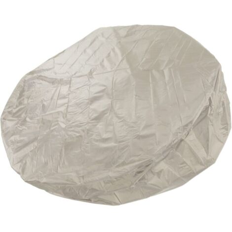 Copertura rotonda antistrappo per vasca idromassaggio, mantiene la vasca pulita, pieghevole, impermeabile (marrone)