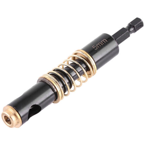 Set di punte per cerniere in ottone di alta qualità Depisuta, punte da trapano affilate per forature precise, gambo esagonale da 1/4" per lavori di bricolage, 5 mm / 1/4" (5 millimetri) (1/4)