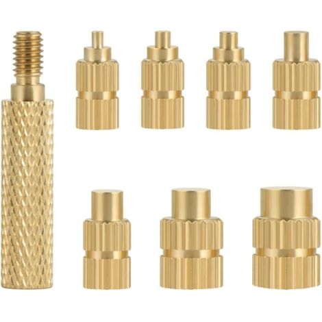 Set di 8 punte per saldatore, set di fusione per saldatore per inserti filettati M2 M2.5 M3 M4 M5 M6 M8 per stampa 3D (1/4)