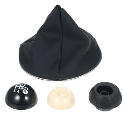 Rivestimento in pelle per pomello del cambio e joystick per Fiat 500 e 500C (2007-2018) - MSBD (1/4)