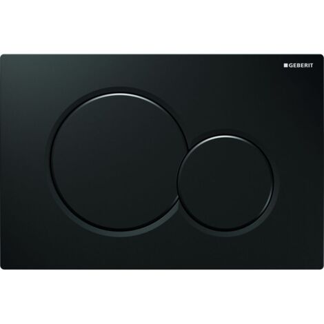 Geberit Sigma01 - Placca di comando, nero lucido 115.770.DW.5