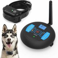 Sistema di recinzione elettronica wireless per cani, sistema di barriera di contenimento invisibile per animali domestici,
