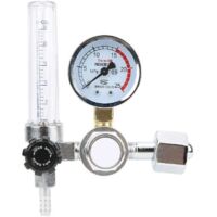 Flussometro/Regolatore Argon-CO2 per saldatrici Mig-Tig, Manometro Argon-CO2, Flussometro/Regolatore/Manometro Argon-CO2, Parti per saldatrici, Riduttore di pressione...