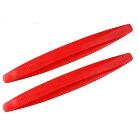 Pare-chocs d'angle universels en caoutchouc rouge (4 pièces) pour la protection contre les collisions (1/5)