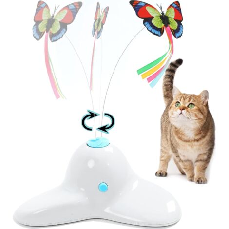 Blanc Jouet Interactif D'Intérieur pour discuter avec Papillon Rota (1/5)