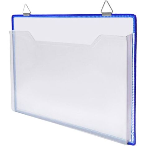 Dossier suspendu transparent – dossier suspendu pour le bureau, pochette de rangement pour documents, chemise, plateau à documents (1/5)