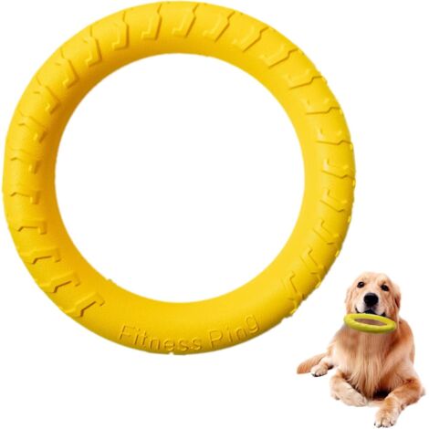 Anneau jouet pour chien de 29 cm, anneau jouet flottant interactif pour chien (1/5)