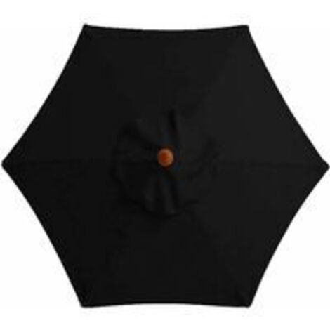 Housse de rechange pour parasol, 6 baleines, 2 m, imperméable, résistante aux UV (1/5)