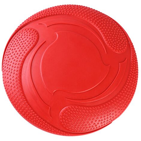 Frisbee pour chien en caoutchouc naturel – Rouge (1/5)