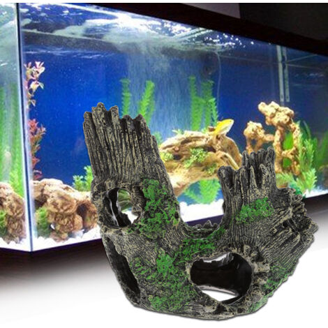 Bûche d'aquarium, 1 pièce. Pour la décoration d'aquarium, pour c (1/5)