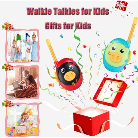 Ensemble de talkies-walkies (2 pièces), talkies-walkies pour enfants avec une portée de 1 km (1/5)
