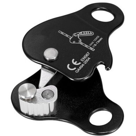 1 protège-corde d'escalade noir pour distributeur automatique d'articles de montagne (1/5)