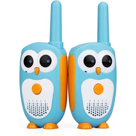 Talkie-walkie pour enfants, Easy Owl Small Toys, yeux LED, 3-5 ans (1/5)