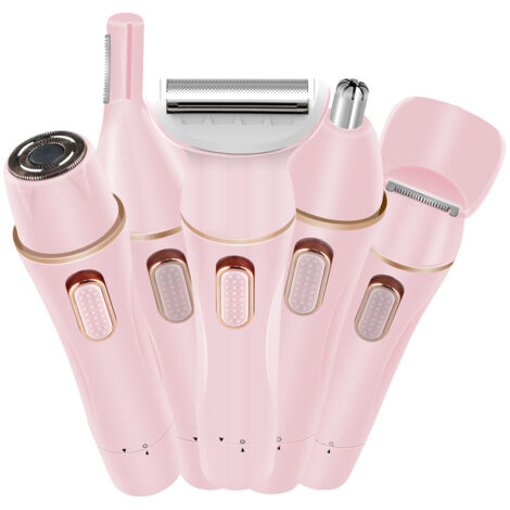 Rasoir électrique multifonctionnel pour femmes, avec fonction de chargement USB et kit 5 en 1 (1/3)