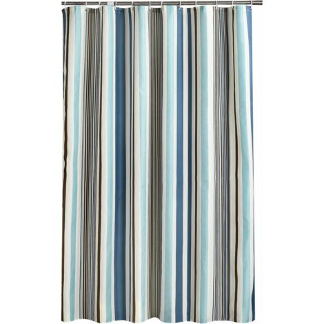 Rideau de douche 200 x 240 cm (L x H), rideaux de douche anti-moisissures (1/5)