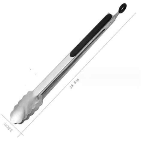 1 pince pour griller les aliments, support pour aliments à usage domestique, support pour barbecue extérieur K (1/2)