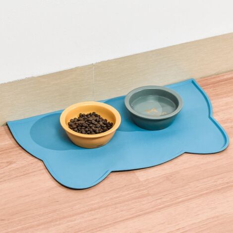Tapis d'alimentation pour chiens et chats, tapis d'alimentation imperméable S (1/5)