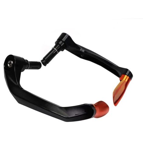 Paire dorée, nouvelles protections de leviers de frein et d'embrayage en aluminium, moto (1/5)