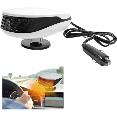 Chauffage de voiture, chauffage 2 en 1, chauffage 12 V, 120 W, chauffage/refroidissement portable pour voiture (1/5)