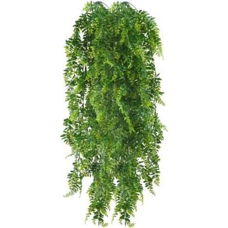 fougères artificielles suspendues de 85 cm, plante artificielle (1/2)