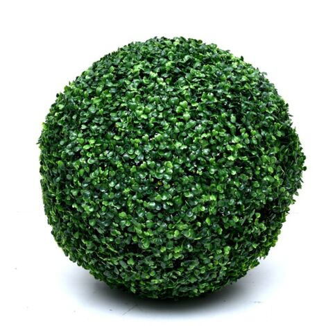 boule de buis artificielle pour décoration de jardin