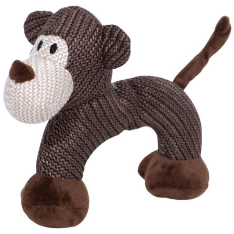 Singes, jouets pour chiens en jute, jouets en peluche pour chiens, jouets interactifs résistants aux morsures (1/5)
