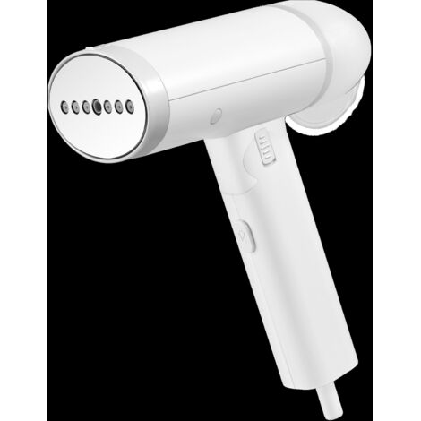 Défroisseur vapeur portable blanc et pliable, réservoir d'eau (1/4)