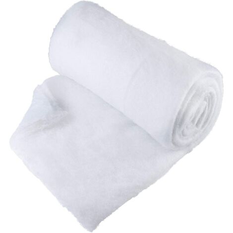Rouleau de tissu effet neige artificielle pour Noël (100 x 150 cm) - T (1/5)