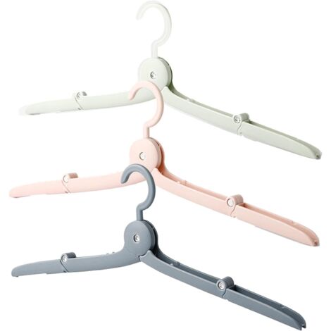 cintres portables et pliables, cintres de voyage en plastique, T (1/5)