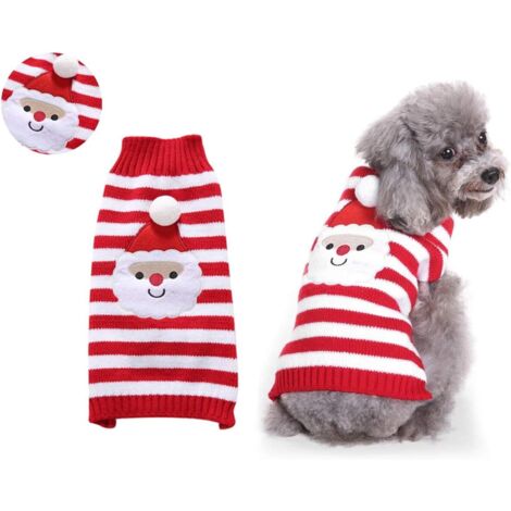 Pulls de Noël pour animaux de compagnie - pulls, sweats à capuche pour chiots, tricots, motifs d'Halloween (1/5)