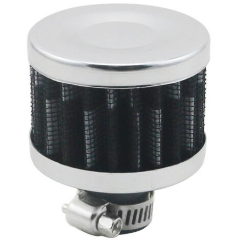 Filtre à air de carburateur argenté, admission secondaire modifiée pour voitures (1/3)