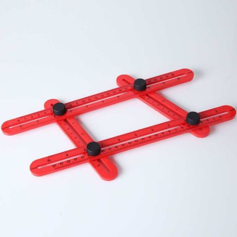 Diy Rapporteur Rapporteur / Rapporteur - Angles Parfaits Jaune, Rouge